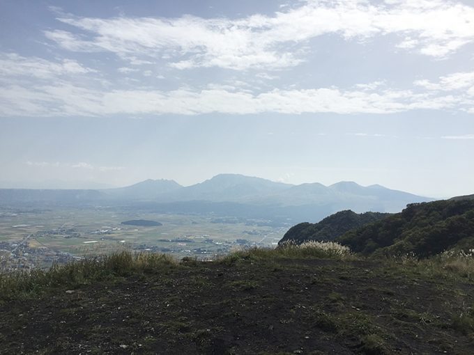 阿蘇外輪山からの眺め