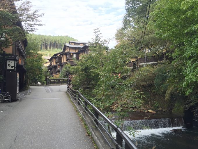 黒川温泉の街並み