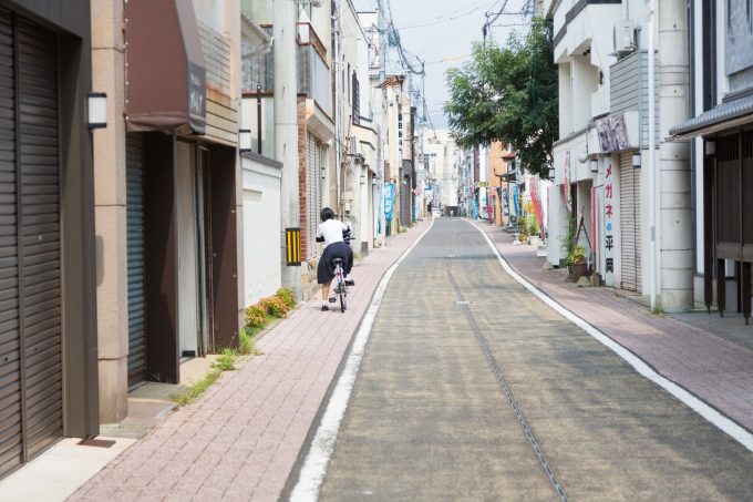 地方の商店街