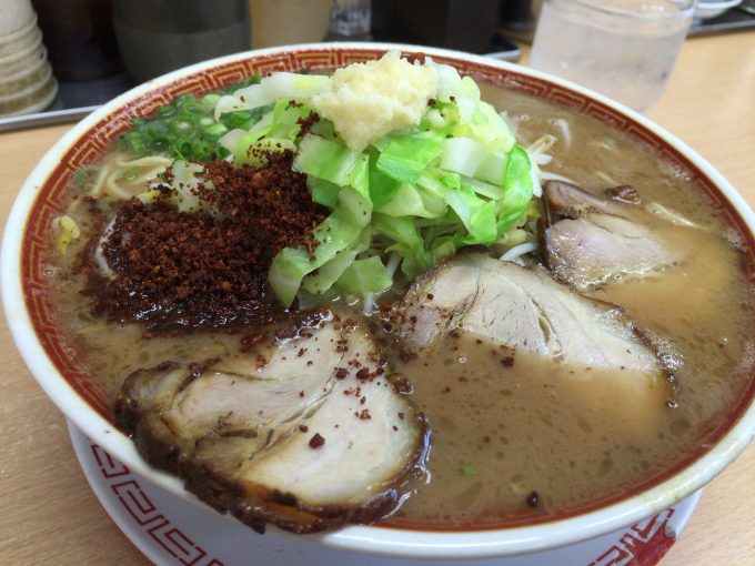 ラーメンマンのとんこつラーメン