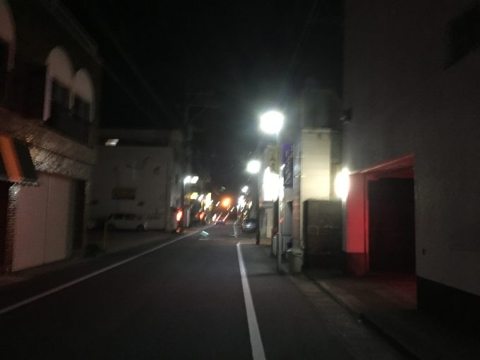 日南市の夜の飲食街