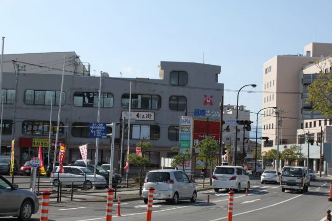 油津の道路