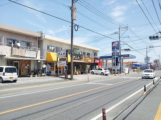 とんこつラーメン「一番骨」の店舗外観