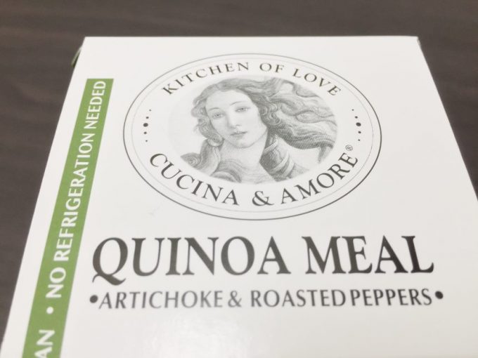cucina&amore,quinoa mealロゴパッケージ