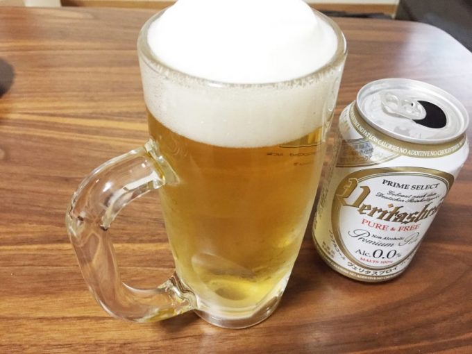 ビールジョッキに入れたVeritasbrau