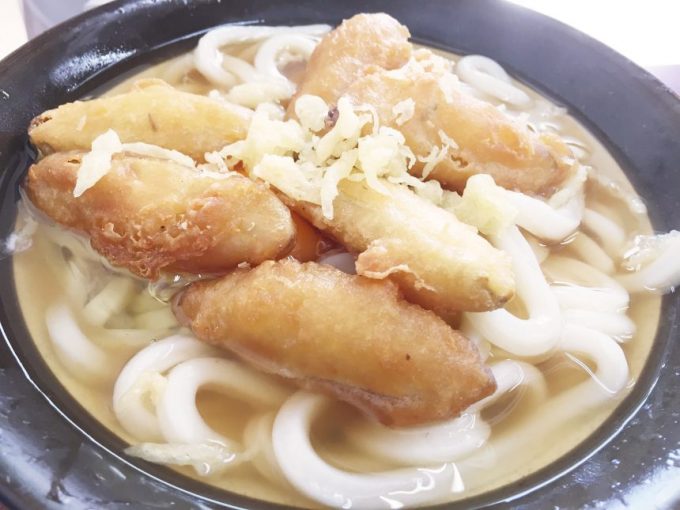 牧のうどんの「ごぼう天うどん」