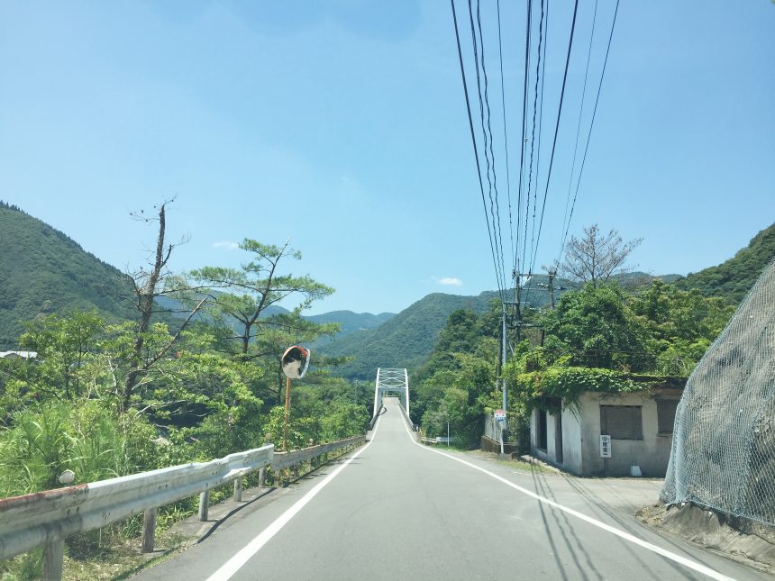 西米良村への道路1