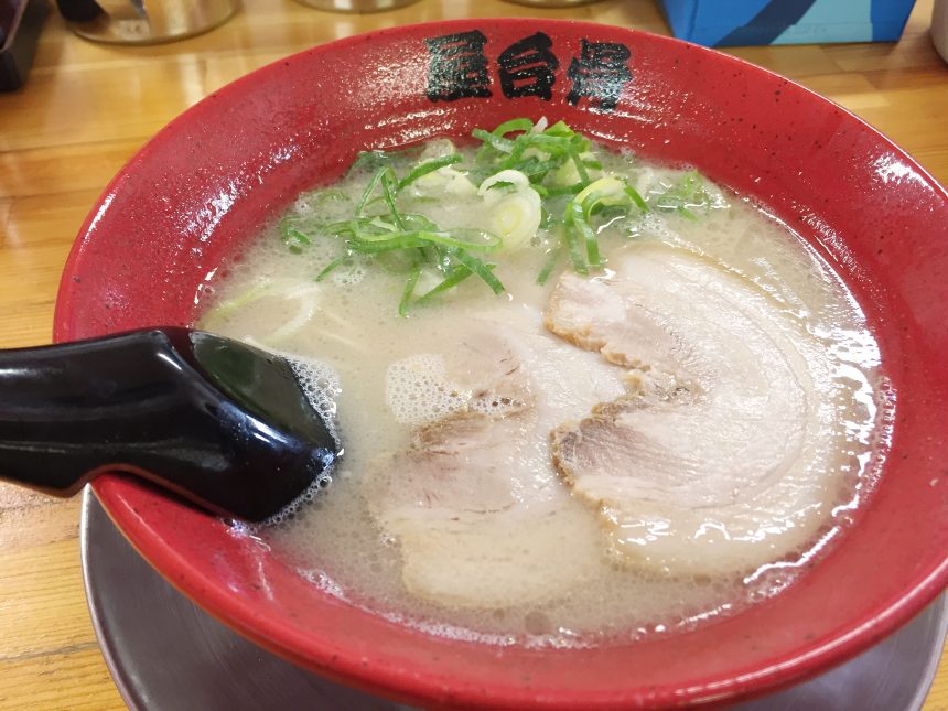 屋台骨の博多ラーメン