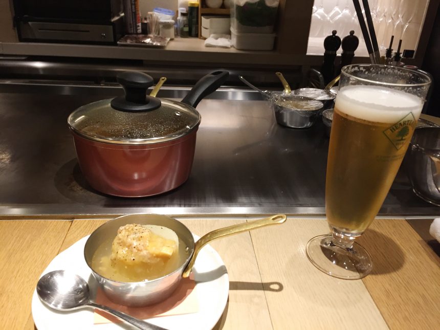 ふろふき大根とビール