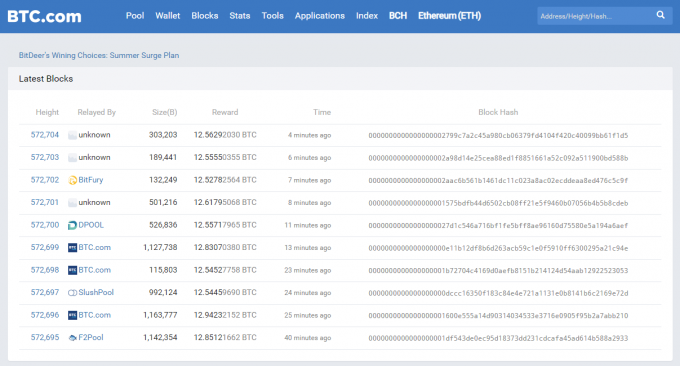 BTC.comトップページのキャプチャ