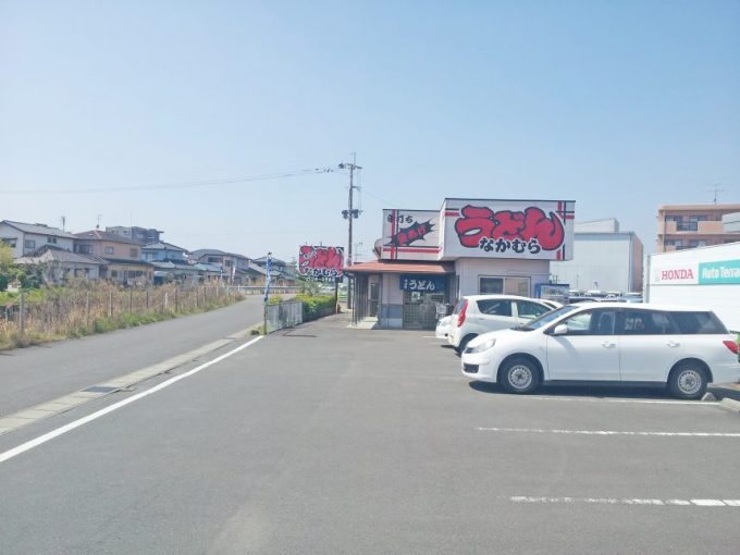 うどんなかむらの店舗外観