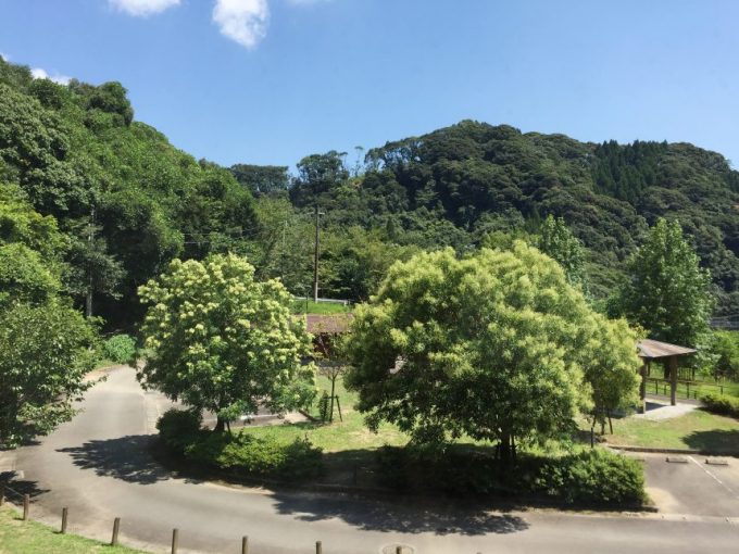 2階からながめる景色