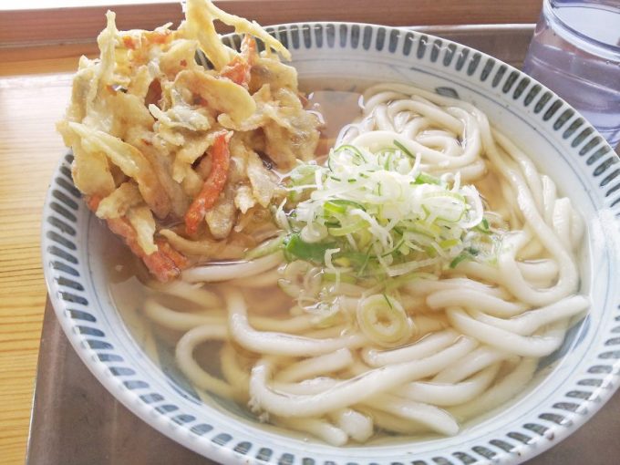 かきあげうどん