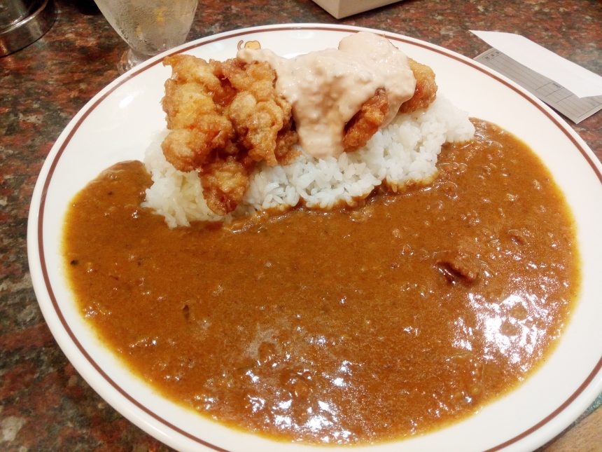 ガンジスカレーのチキン南蛮カレー